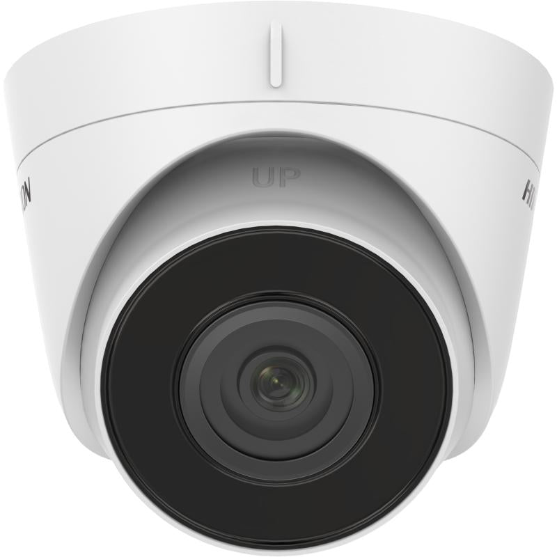 كاميرا شبكة Hikvision DS-2CD1323G0E-I - 2 ميجابكسل، ضغط H.264/MJPEG، حتى 30 إطارًا في الثانية، عدسة ثابتة 2.8 مم، رؤية ليلية بالأشعة تحت الحمراء، صوت ثنائي الاتجاه، تدعم تخزين Micro SD، تصنيف مقاومة الطقس IP67.