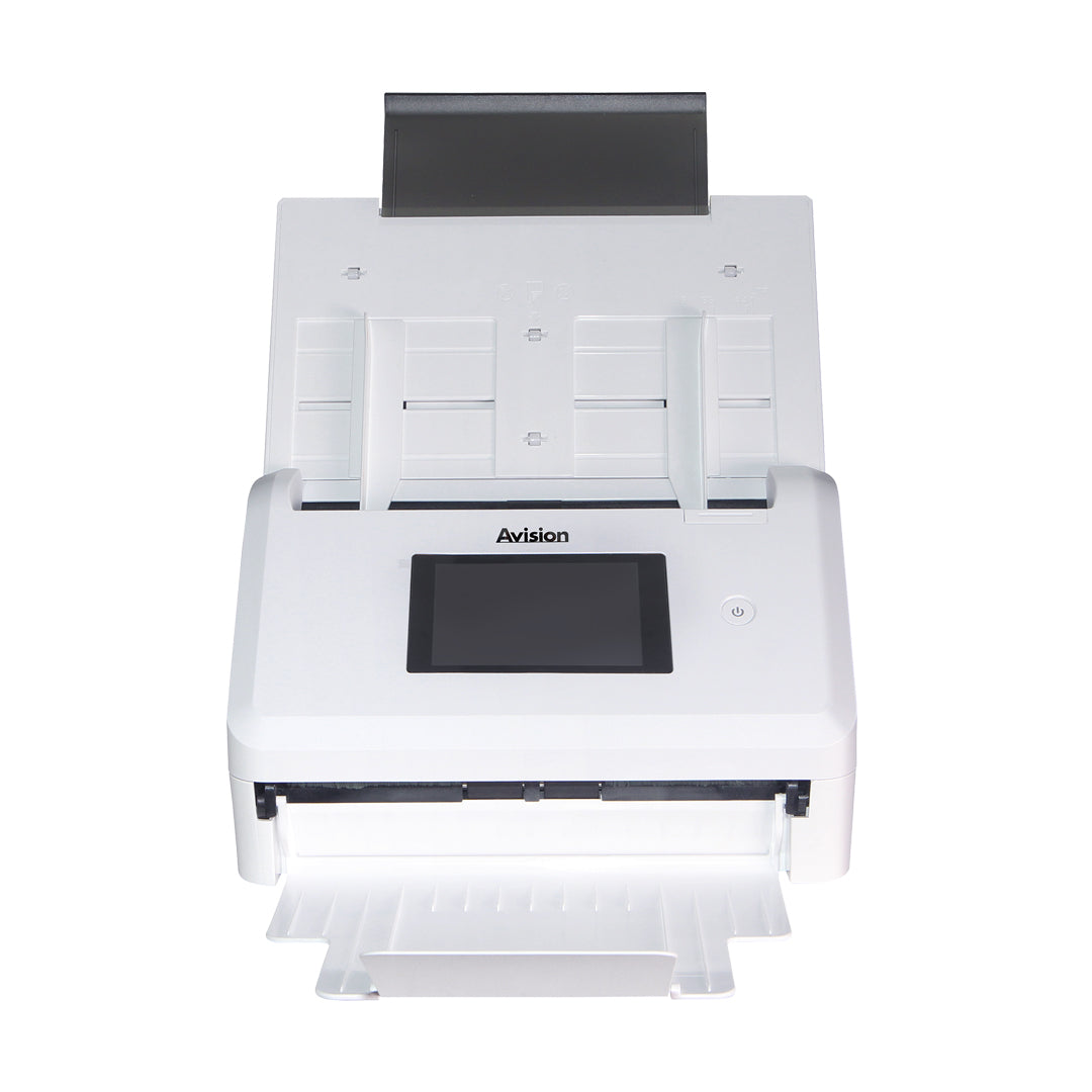 Avision AN335WL Network Scanner, 40 ppm/80 ipm, Duplex, Wi-Fi, LCD Touch Screen, 50-Sheet ADF