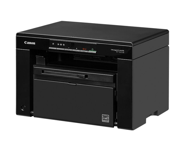 طابعة ليزر متعددة الوظائف Canon imageCLASS MF3010، طباعة/نسخ/مسح ضوئي، حتى 19 صفحة في الدقيقة، مسح ضوئي ملون بدقة 9600 نقطة في البوصة، علبة ورق سعة 150 ورقة، وضع توفير الطاقة، متوافقة مع أنظمة Windows/Mac/Linux