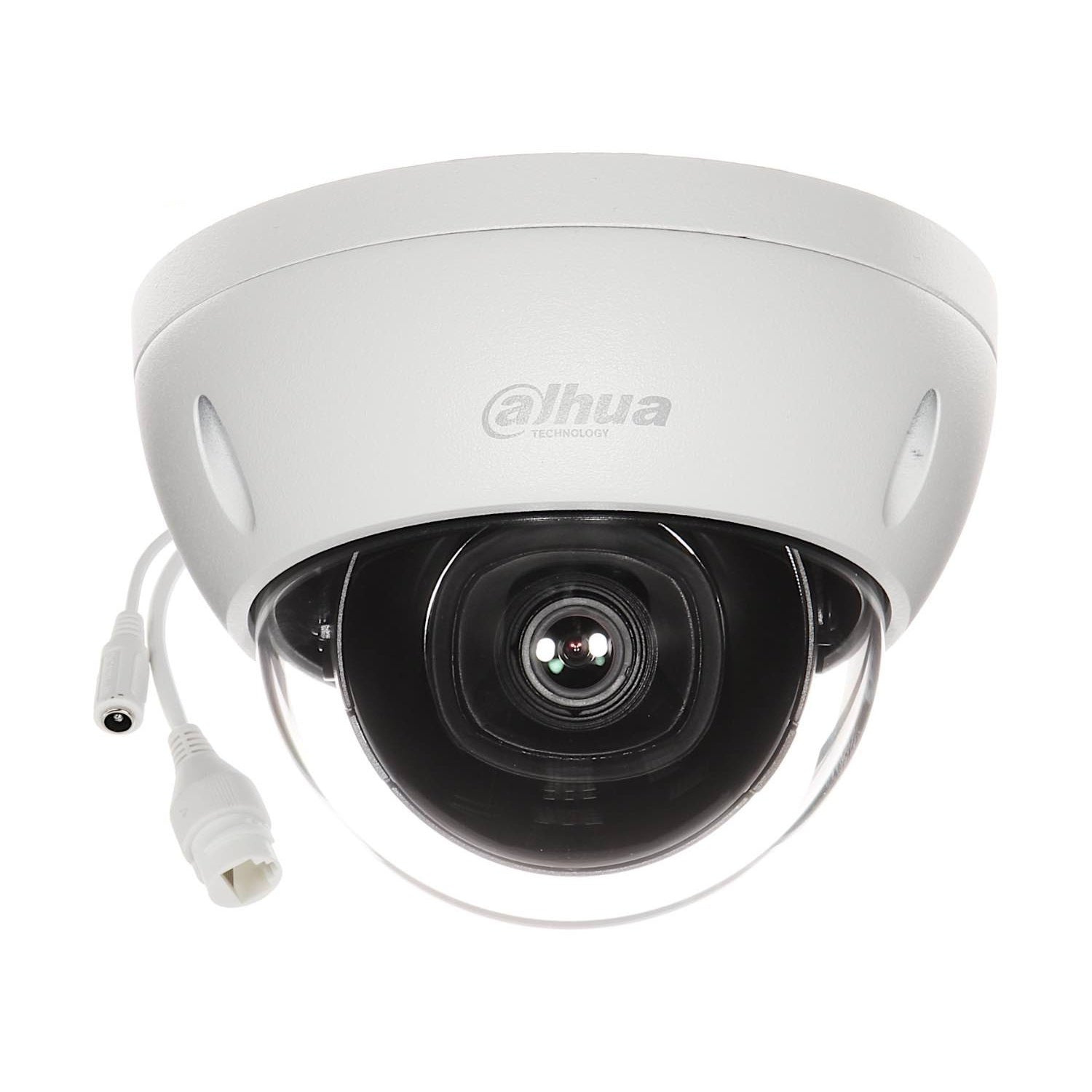 Dahua DHT IPC HDBW2431EP-S-S2 Lite Series Camera - 4MP, H.265+, 2.8mm Lens, Starlight Technology, IP67 Weatherproof, IK10 Impact Resistant, Wide Dynamic Range, Intelligent Video Analysis, IR Up to 30m, SD Card Storage.