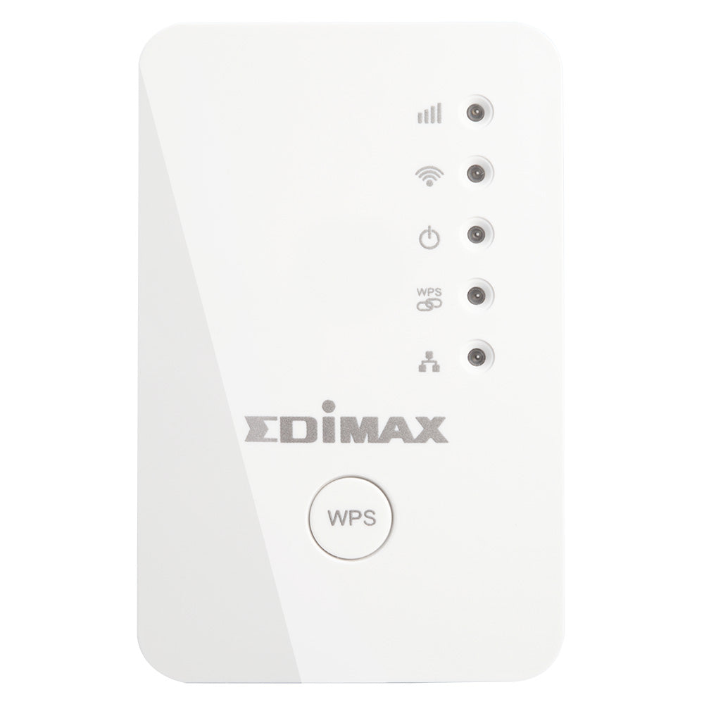 Edimax Access Point Extender EW-7438RPn, Extends Wi-Fi Range, 3-in-1 Mode (Extender, Access Point, Bridge), Up to 300 Mbps, Compact Wall Plug Design, iQ Setup, Smart App Control, WPS Button, Compatible with 802.11b/g/n.