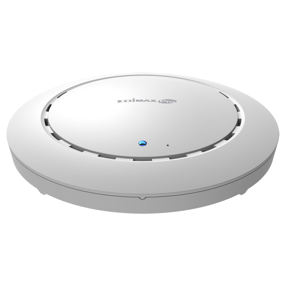 نقطة وصول Edimax CAP300 المثبتة على السقف، 300 ميجابايت في الثانية IEEE 802.11n، تدعم 16 SSID، خادم RADIUS، التجوال السريع، الطاقة عبر إيثرنت، مجموعة الإدارة المركزية، مثالية للشركات الصغيرة والمتوسطة.