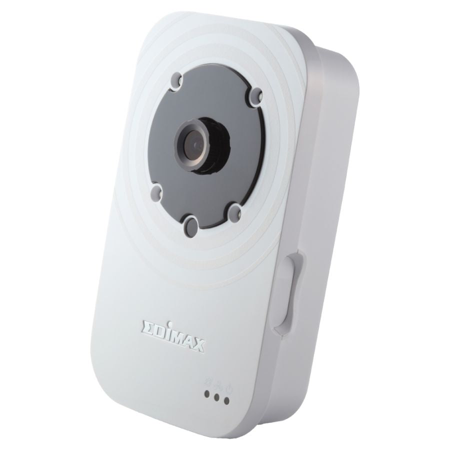 Edimax IC-3116W Wireless Network Camera - 720p HD Security Camera with Night Vision, Motion Detection, Email Alerts, Plug n View Technology, Remote Monitoring via EdiLife App.