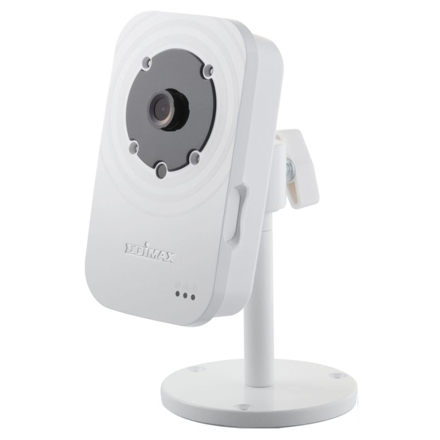 Edimax IC-3116W Wireless Network Camera - 720p HD Security Camera with Night Vision, Motion Detection, Email Alerts, Plug n View Technology, Remote Monitoring via EdiLife App.