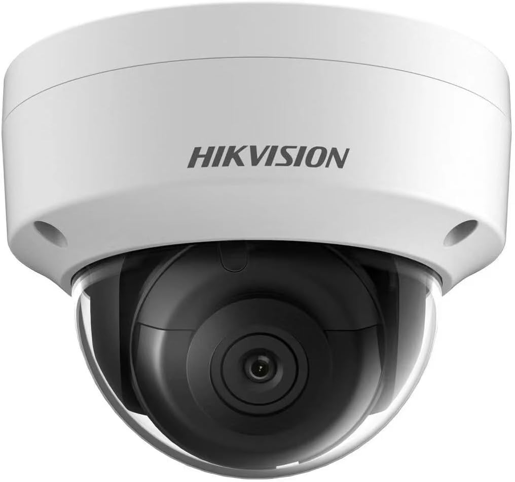 كاميرا Hikvision DS-2CD2183G2-I 8 MP AcuSense Vandal WDR ذات القبة الثابتة، 120 ديسيبل WDR حقيقي، ضغط H.265+، تصنيف الهدف البشري والسيارة، تصنيف IP67 وIK10