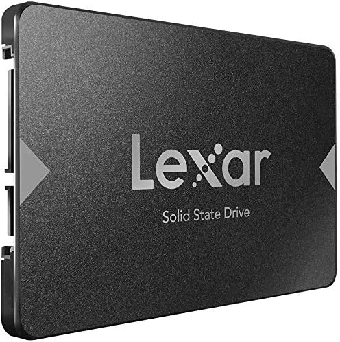 Lexar NS100 256GB SATA III SSD - 2.5" - Up to 550MB/s Read Speed - Shock and Vibration Resistant - Ideal for Upgrading Laptops and PCs