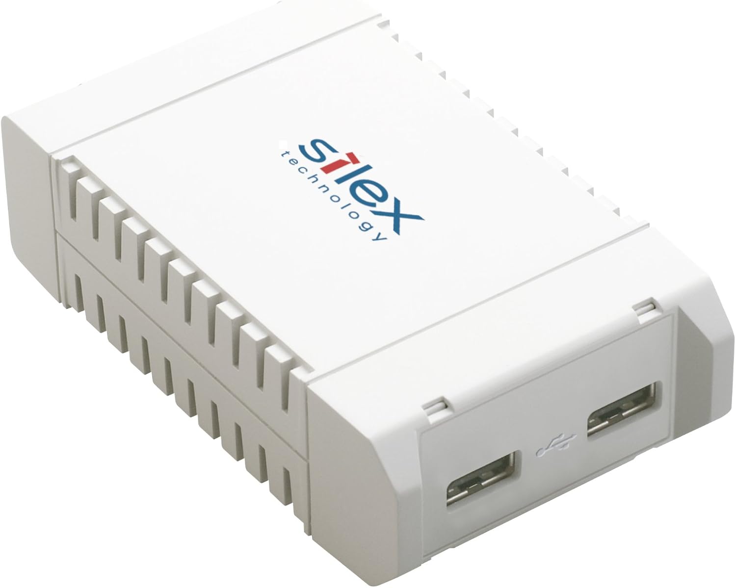Silex SX-3000GB Gigabit USB Device Server, 2x USB 2.0 Ports, Supports 15 USB Connections, Network Resource for Printers & Scanners, Virtual Environment Compatible.