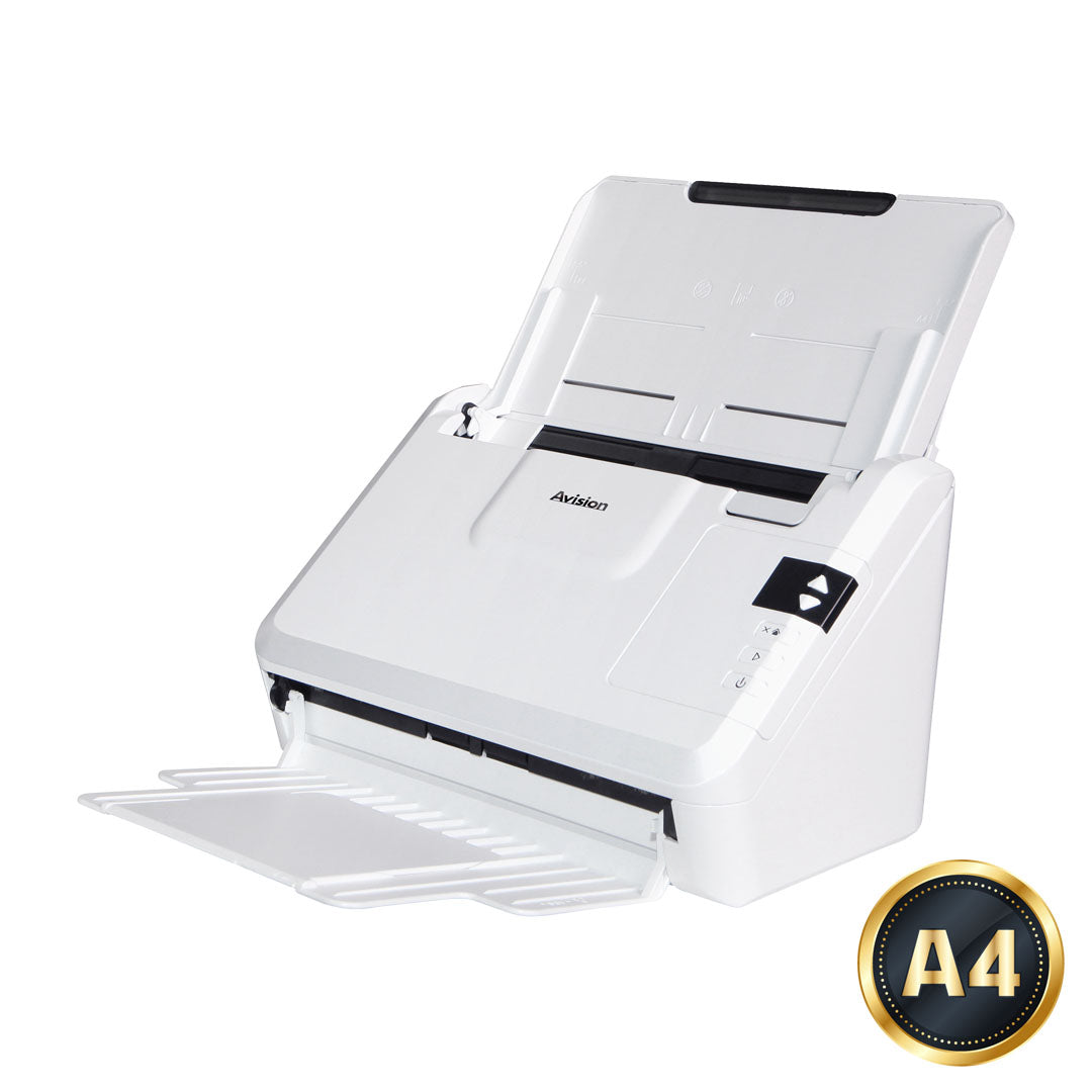 Avision AV332U Compact Duplex Sheetfed Scanner, 32 ppm, 600 dpi, Card & Document Scanning, USB, OCR, Cloud Support