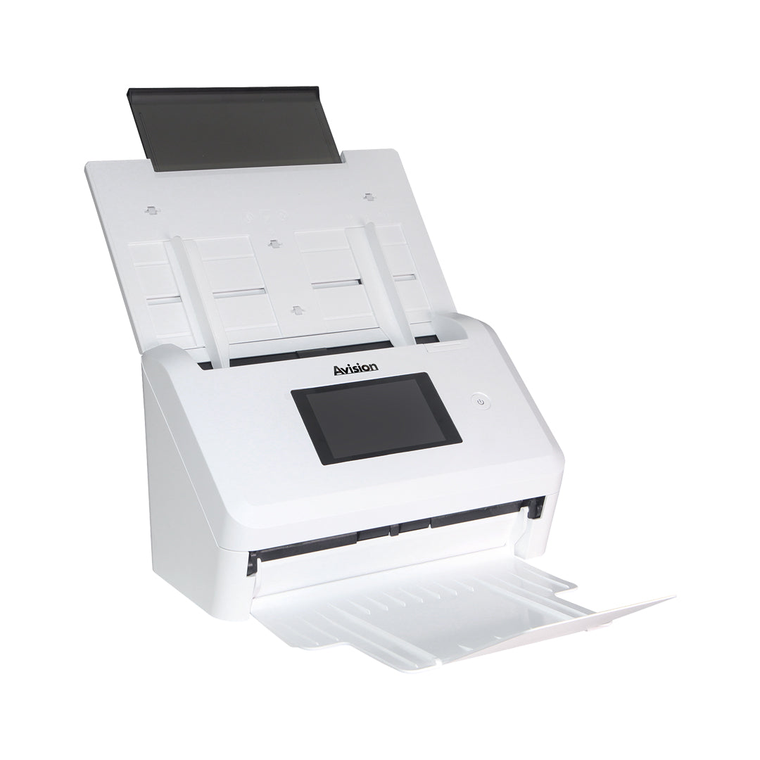Avision AN335WL Network Scanner, 40 ppm/80 ipm, Duplex, Wi-Fi, LCD Touch Screen, 50-Sheet ADF