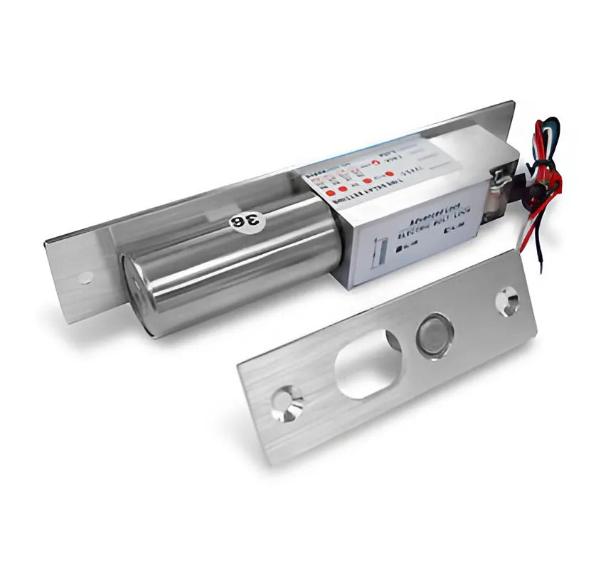 ZKTeco Magnetic Lock AL 300, 150 kg Holding Force, DC 12V/24V Input Voltage, Operating Temperature: -10°C to +55°C, NC Door Status Signal Output, Compatible with Various Door Types