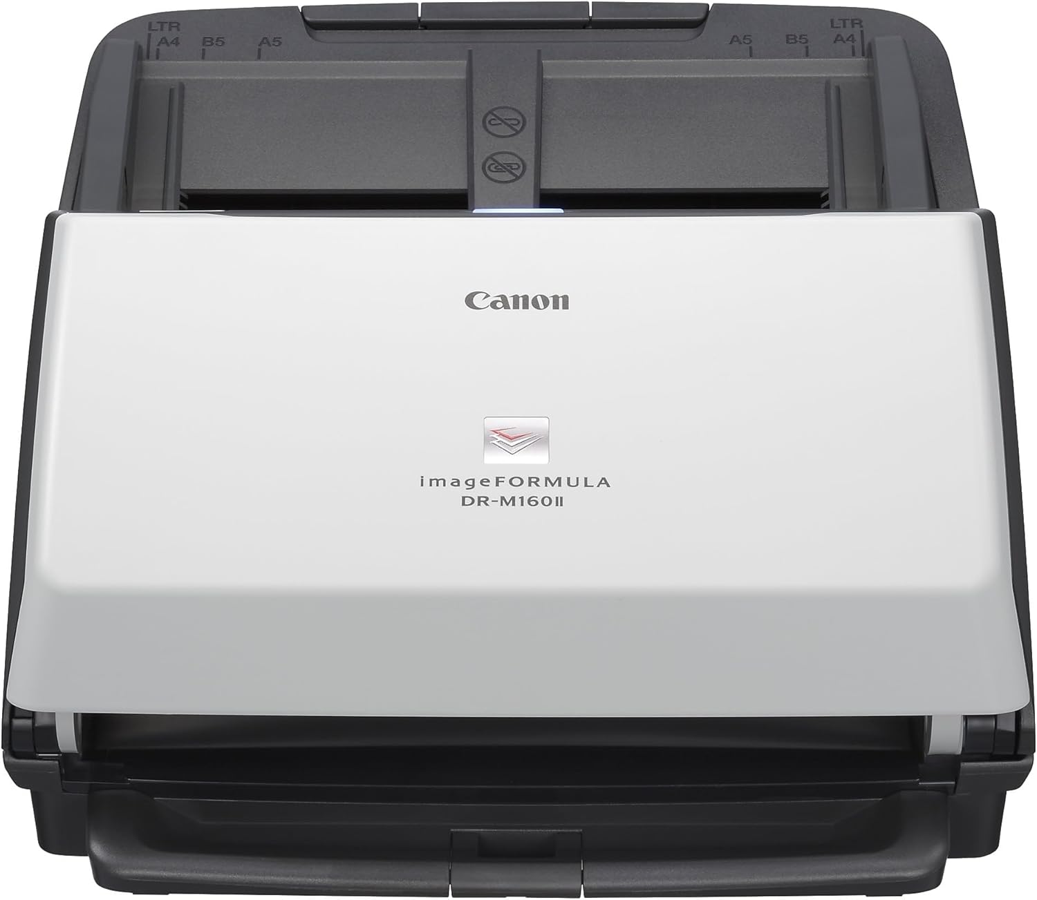 Canon imageFORMULA DR-M160 Scanner, Compact Design for Efficient Document Imaging, 60 Pages Per Minute, 60-Sheet Automatic Document Feeder, High-Quality Image Processing, Intelligent Software Integration