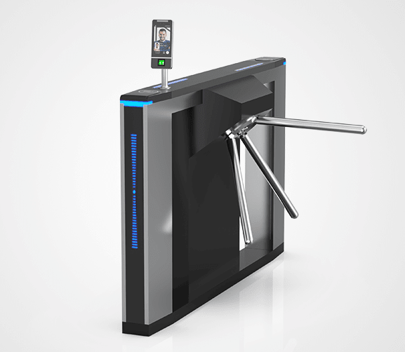 DAOSAFE Nebula DSN 10 Tripod Turnstile, Cost-Effective Design 1600 x 150 x 980 mm, Single or Bi-Directional Access, Anti-Tailing Function, LED Indicators, Stainless Steel Construction