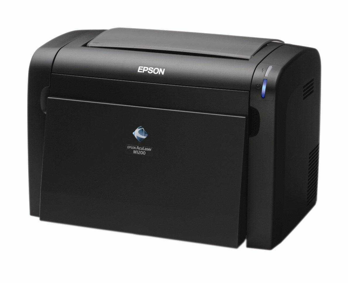 EPSON M1200 Printer, EcoTank System, Multifunction (Print/Scan/Copy), Print Speed Up to 15 ipm, Resolution Up to 1440 x 720 dpi, 6,000 Pages per Ink Bottle, 30-Sheet ADF, Ethernet Connectivity, LCD Screen.