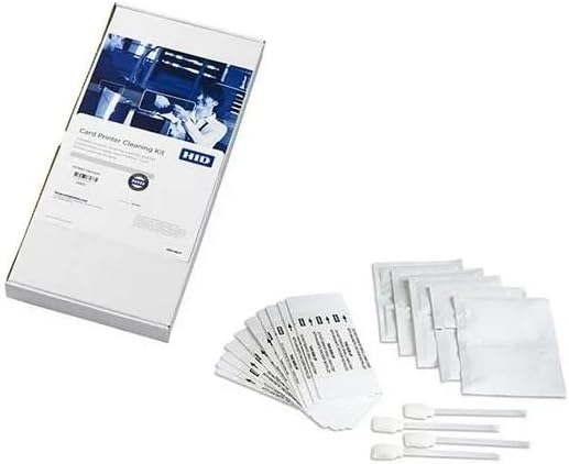 Fargo Card Printer Cleaning Kit - Complete Maintenance Solution for DTC & HDP Printers with Supplies and Instructions, Compatible with Multiple Models