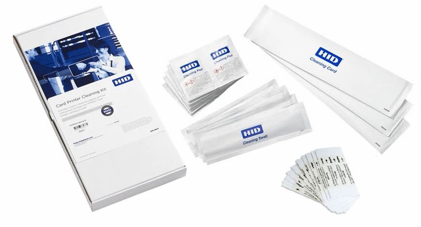 Fargo Card Printer Cleaning Kit - Complete Maintenance Solution for DTC & HDP Printers with Supplies and Instructions, Compatible with Multiple Models