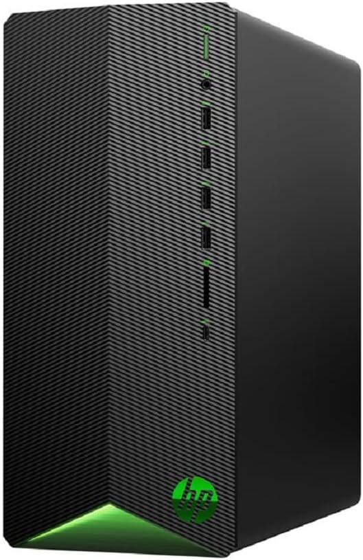 HP Pavilion Gaming Desktop TG01-2403ng, Intel Core i7-9700F 2.5 GHz, 16 GB DDR4 RAM, 256 GB PCIe NVMe SSD, 2 TB SATA HDD, NVIDIA GeForce RTX 3060 Ti 8 GB, USB Type-C, USB Type-A, Wi-Fi and Bluetooth 5.