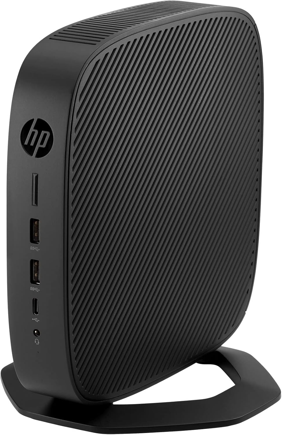 HP Ryzen T640 Mini PC, AMD R-1505G 2.4 GHz, 8 GB RAM, 16 GB Storage, Dedicated AMD Radeon Vega 3 Graphics, HP ThinPro OS.