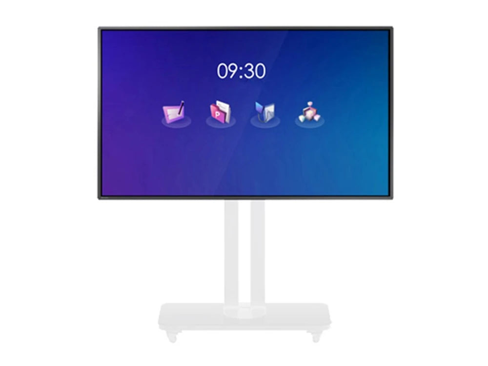 Horion M3A Pro Interactive Flat Panel, 4K UHD Resolution 3840 x 2160, 20 Touch Points, Wireless Screen Mirroring, Smart Annotation, Infrared Touch Technology, 3GB RAM + 32GB ROM, Ideal for Collaborative Classrooms and Presentations.