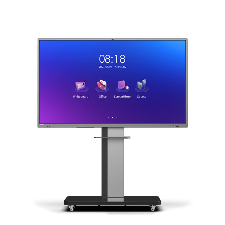 Horion M5APRO Interactive Flat Panel Display, 4K UHD Resolution, 20 Touch Points, Built-in 4K Webcam and 8-Mic Array, Android 11 OS, Wireless Casting and Video Conferencing Compatible