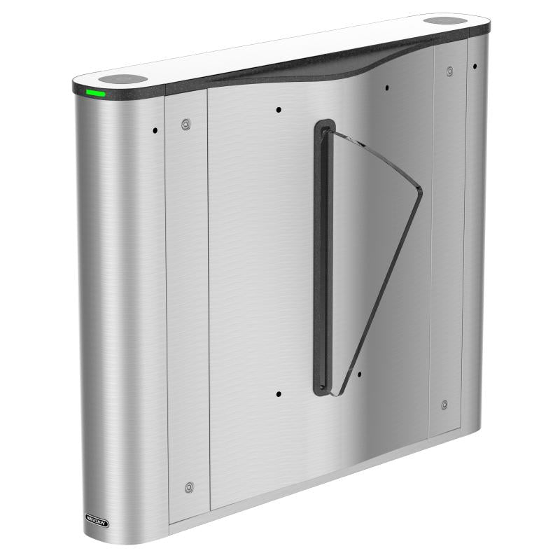 Hikvision DS-K3Y411X-M1 Flap Barrier, Access Control System, Bi-directional Passage, 304 Stainless Steel, Fast Response, Anti-tailgating Function