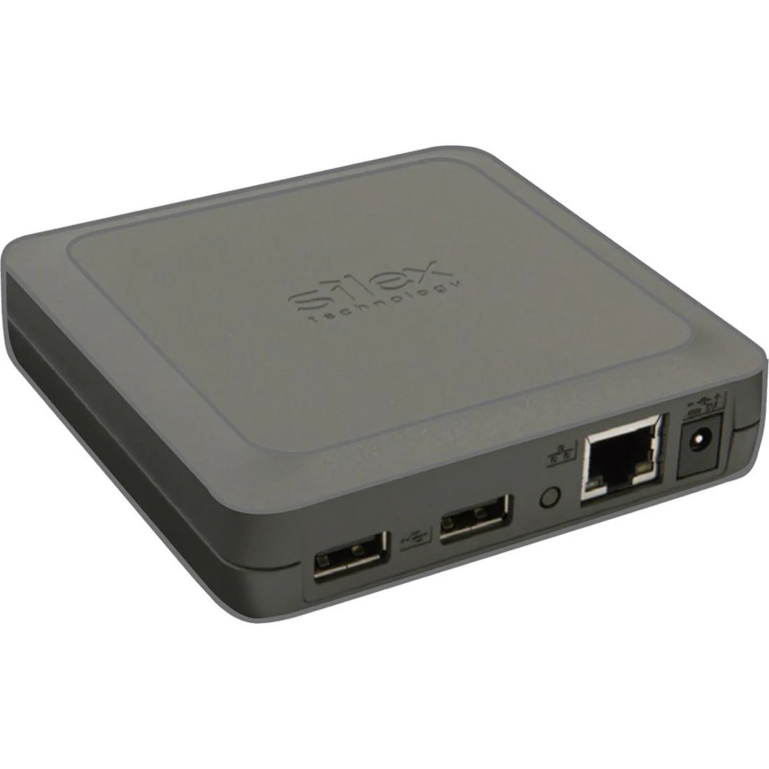 Silex DS-510 USB Device Server, Gigabit LAN, 2x USB 2.0 Hi-Speed, Windows & Mac Compatible, Energy Saver Mode, No Drivers Needed.