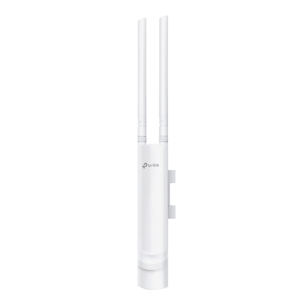 TP-Link EAP225 Outdoor Access Point, IP65 Weatherproof, Dual-Band Wi-Fi, 300 Mbps @ 2.4GHz, 867 Mbps @ 5GHz, 1167 Mbps Total, Long-Range Coverage, Omada SDN Compatible, PoE Support, Centralized Management, 220+ Concurrent Clients.