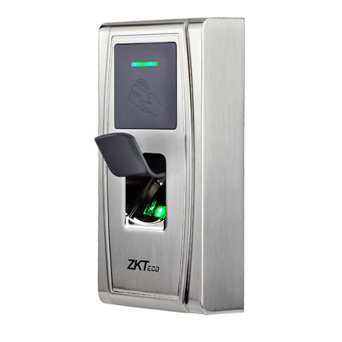 ZKTeco MA300 Plus Fingerprint Access Control Terminal, 1,500 Fingerprints, 10,000 Users, 100,000 Transactions, IP65 Waterproof, TCP/IP, RS485, Wiegand, Dual Authentication, Vandal-Proof