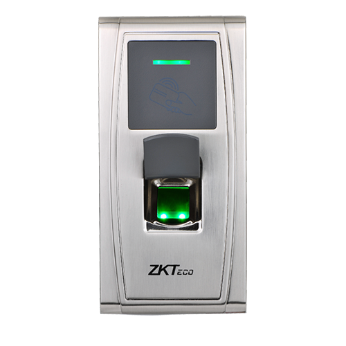 ZKTeco MA300 Plus Fingerprint Access Control Terminal, 1,500 Fingerprints, 10,000 Users, 100,000 Transactions, IP65 Waterproof, TCP/IP, RS485, Wiegand, Dual Authentication, Vandal-Proof