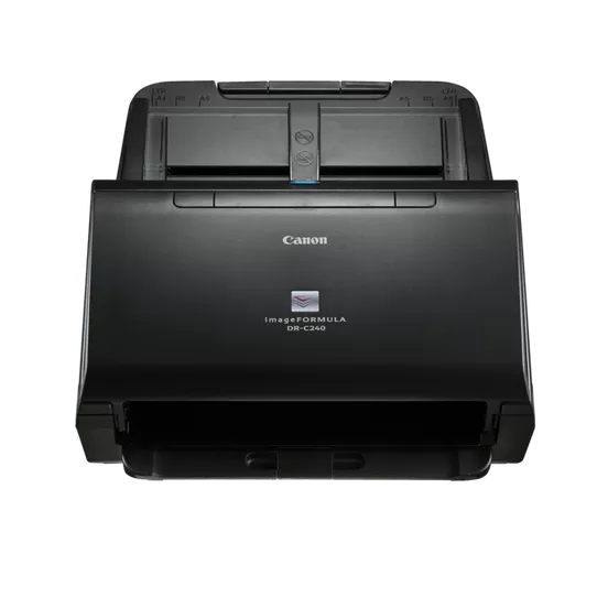 Canon imageFORMULA DR-C240 Duplex Office Document Scanner with 600 dpi CMOS Sensor, 60-Sheet ADF, Passport & ID Scanning Support, High-Speed USB, and CaptureOnTouch Pro Software – 45 ppm / 90 ipm for High-Volume Workflows